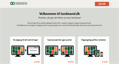 Desktop Screenshot of landmand.dk